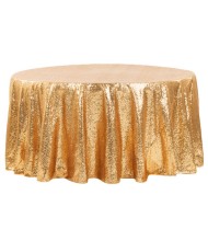 GOLD SEQUIN TABLECLOTH for wedding