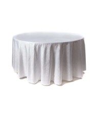 Round marbled tablecloth for wedding