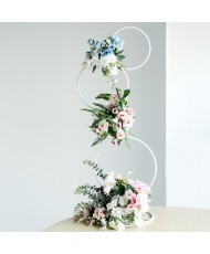White Flower Stand SIRINE for wedding
