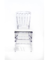 Chair Napoleon transparent plexiglass for wedding