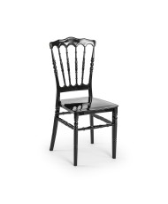 Black Napoleon chair for wedding