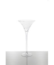Vase martini transparent for wedding