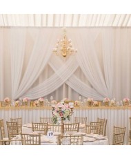 Cross curtain VALY for wedding