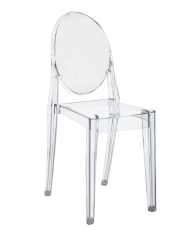 Victoria Transparent Reception Chair for wedding