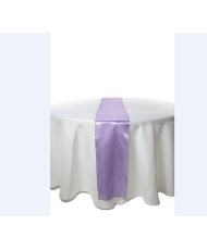 Parma satin table runner for wedding